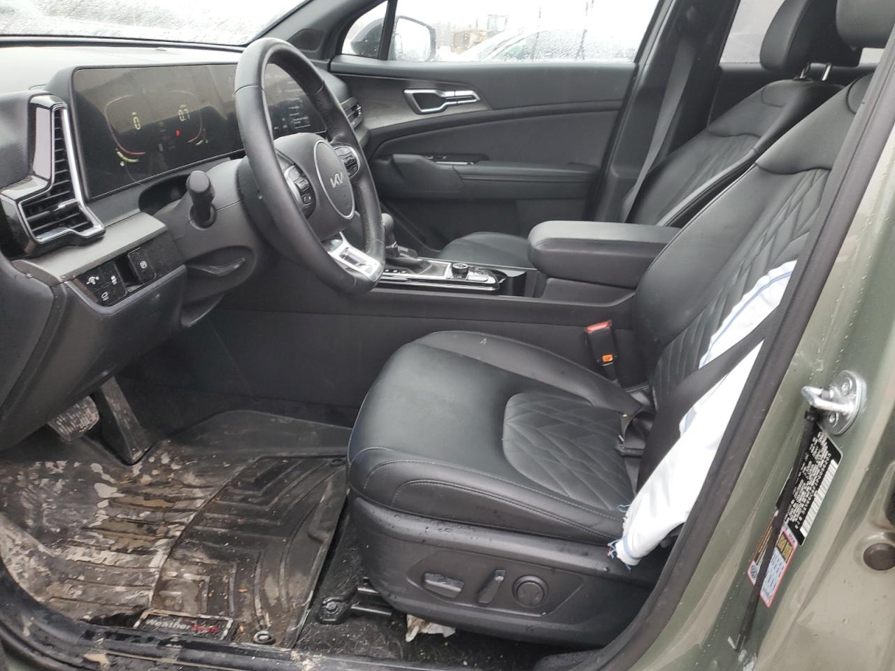 2023 KIA Sportage VIN 5XYK6CAF1PG096205 Copart auction photo, side damage thumbnail 7