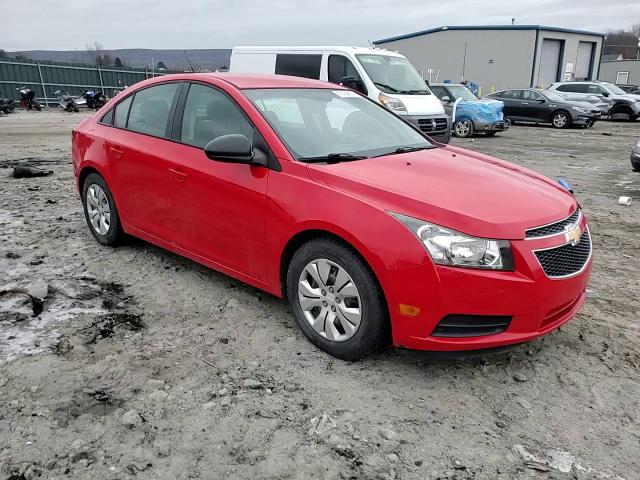 2014 Chevrolet Cruze VIN 1G1PA5SG7E7435687 Copart auction photo, side damage thumbnail 13