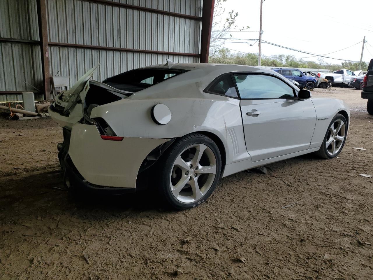 2015 Chevrolet Camaro VIN 2G1FD1E38F9308628 Copart auction photo, rear end / side damage thumbnail 3