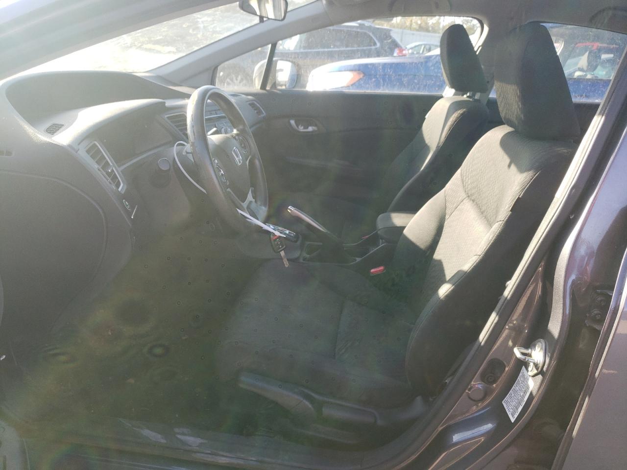 2014 Honda Civic VIN 19XFB2F55EE001758 Copart auction photo, front end damage thumbnail 7