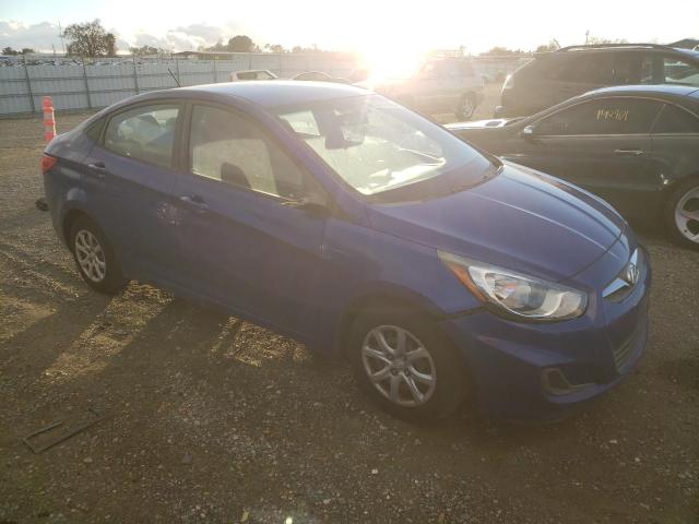 2014 Hyundai Accent VIN KMHCT4AE8EU623562 Copart auction photo, front end damage thumbnail 4