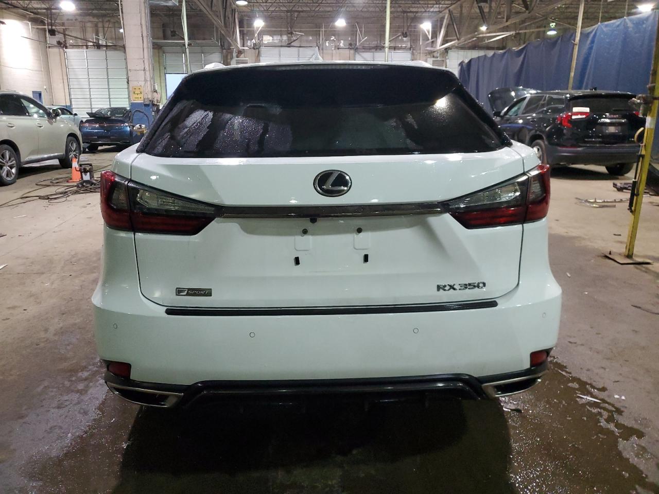 2022 Lexus RX VIN 2T2SZMDA6NC332624 Copart auction photo, front end / mechanical damage thumbnail 6
