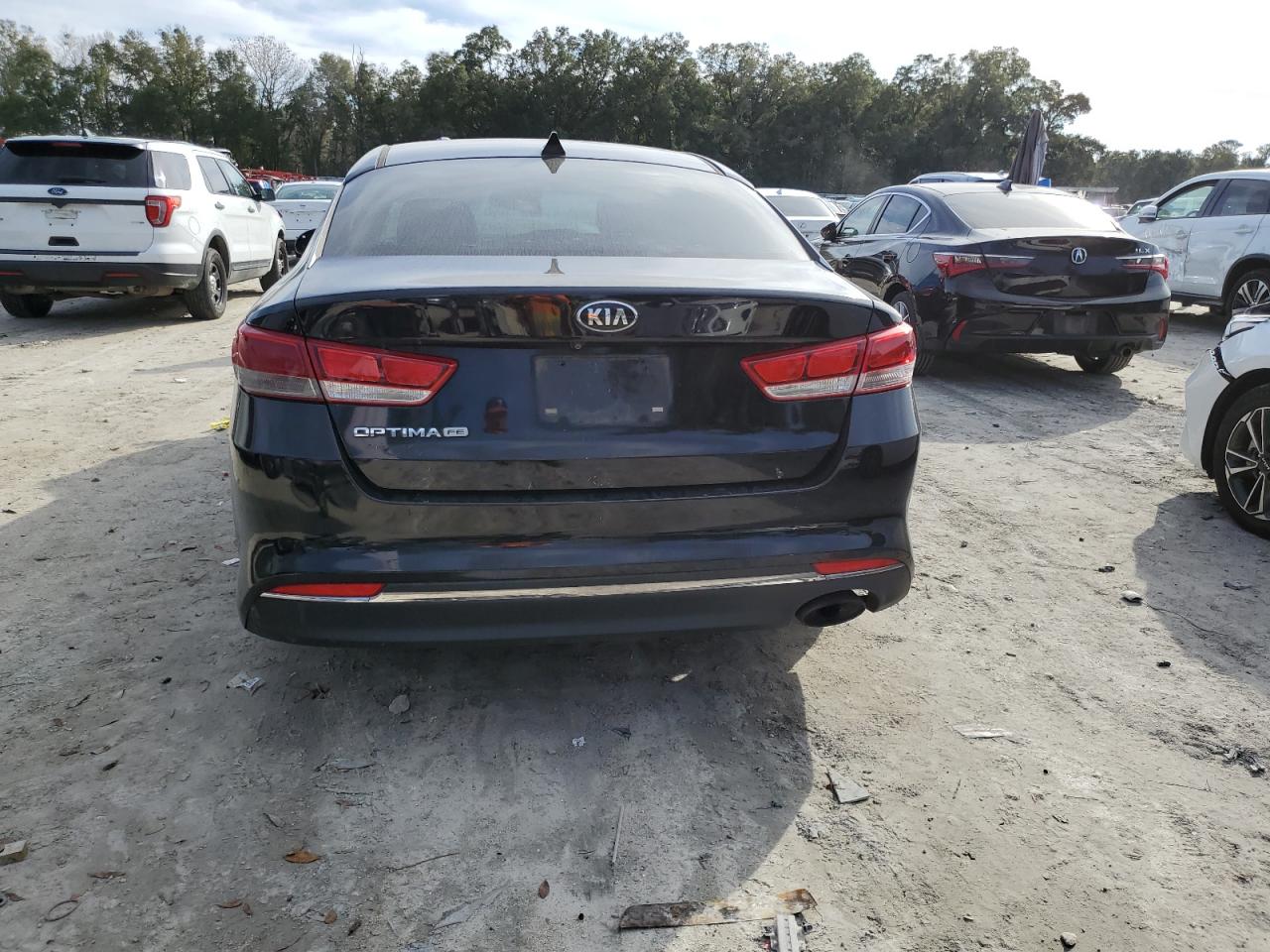 2016 KIA Optima VIN 5XXGT4L3XGG099745 Copart auction photo, front end damage thumbnail 6