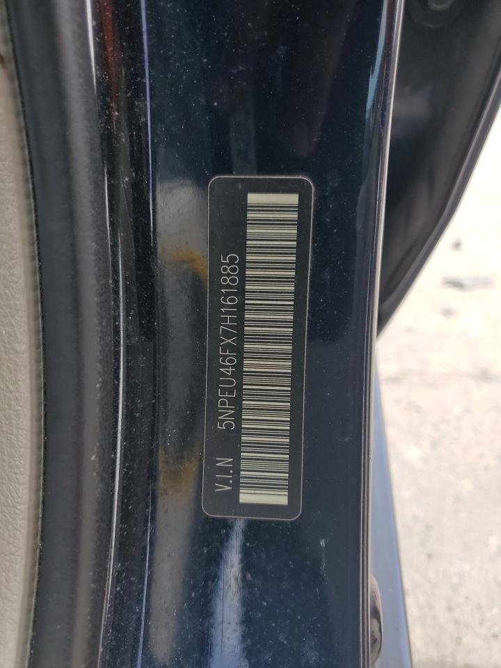 2007 Hyundai Sonata VIN 5NPEU46FX7H161885 Copart auction photo, front end damage thumbnail 14