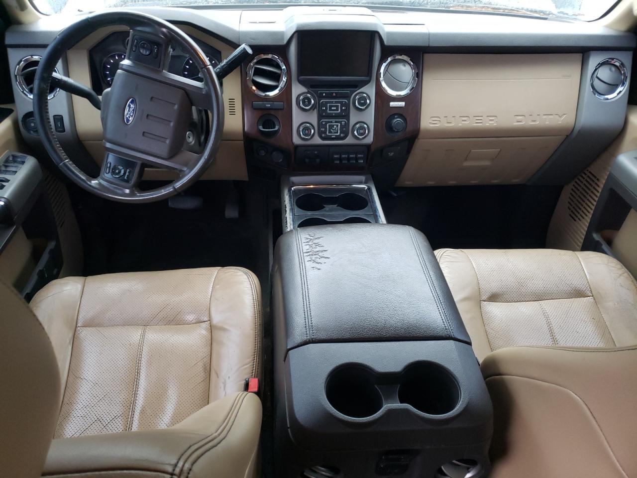 2015 Ford F350 VIN 1FT8W3CT5FEC60995 Copart auction photo, vandalism damage thumbnail 8