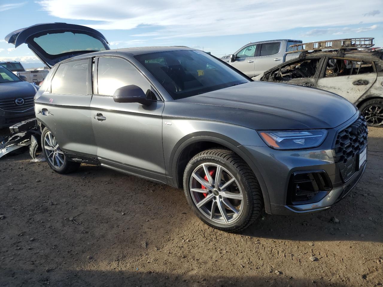 2024 Audi Q5 VIN WA1E2AFYXR2149594 Copart auction photo, rear end damage thumbnail 4