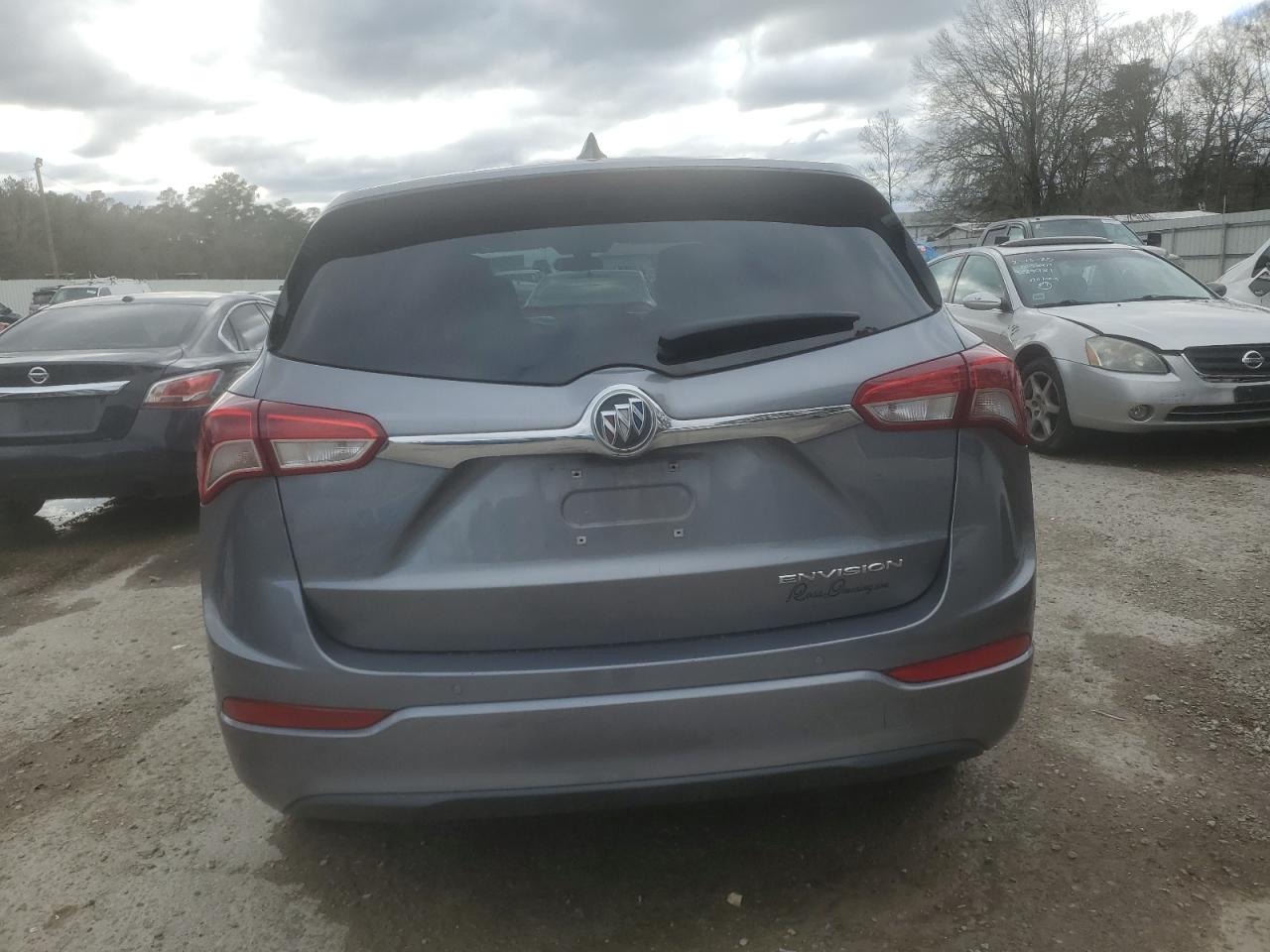 2020 Buick Envision VIN LRBFXBSA9LD213340 Copart auction photo, front end damage thumbnail 6