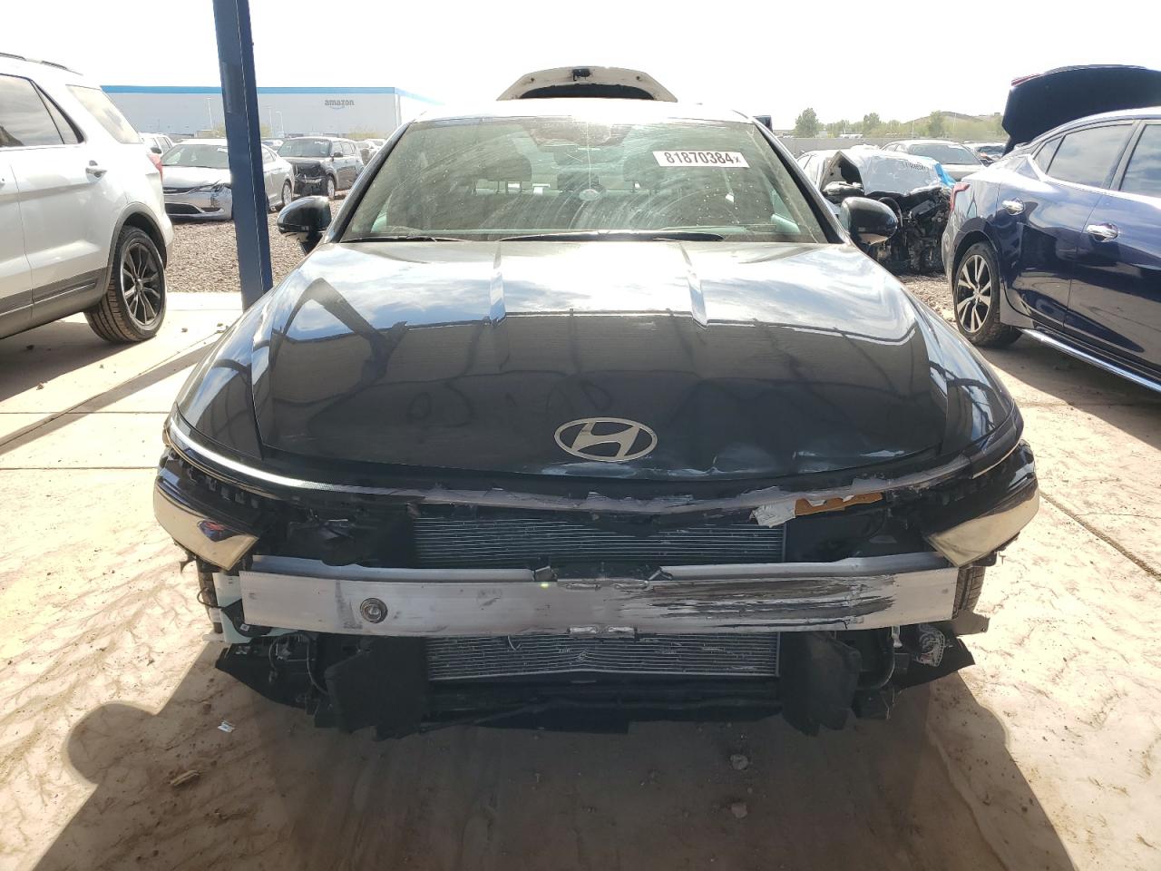 2024 Hyundai Sonata VIN KMHL64JA1RA407712 Copart auction photo, front end damage thumbnail 5