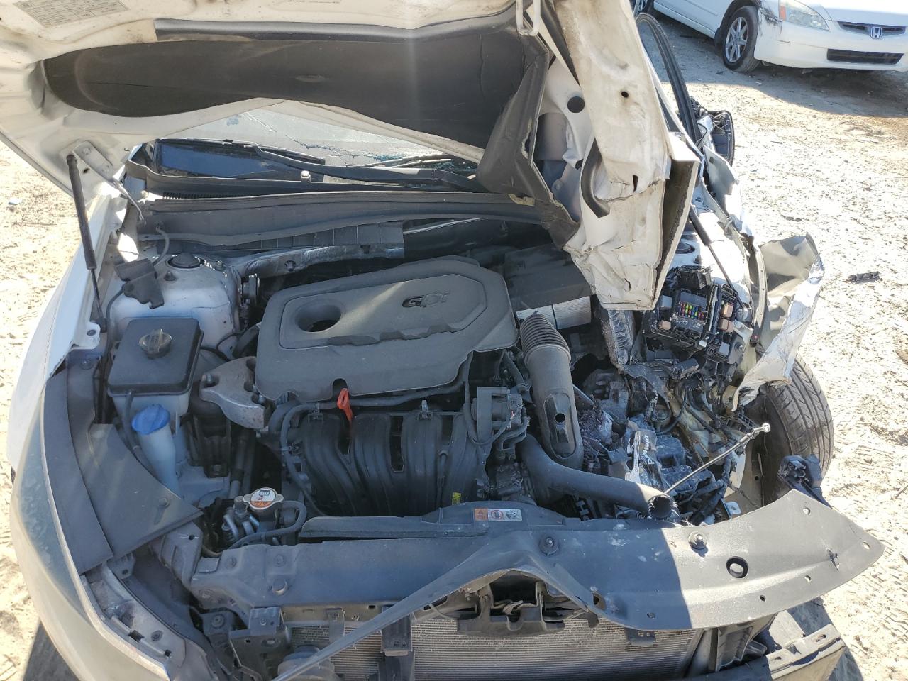 2018 KIA Optima VIN 5XXGT4L31JG185291 Copart auction photo, all over damage thumbnail 12