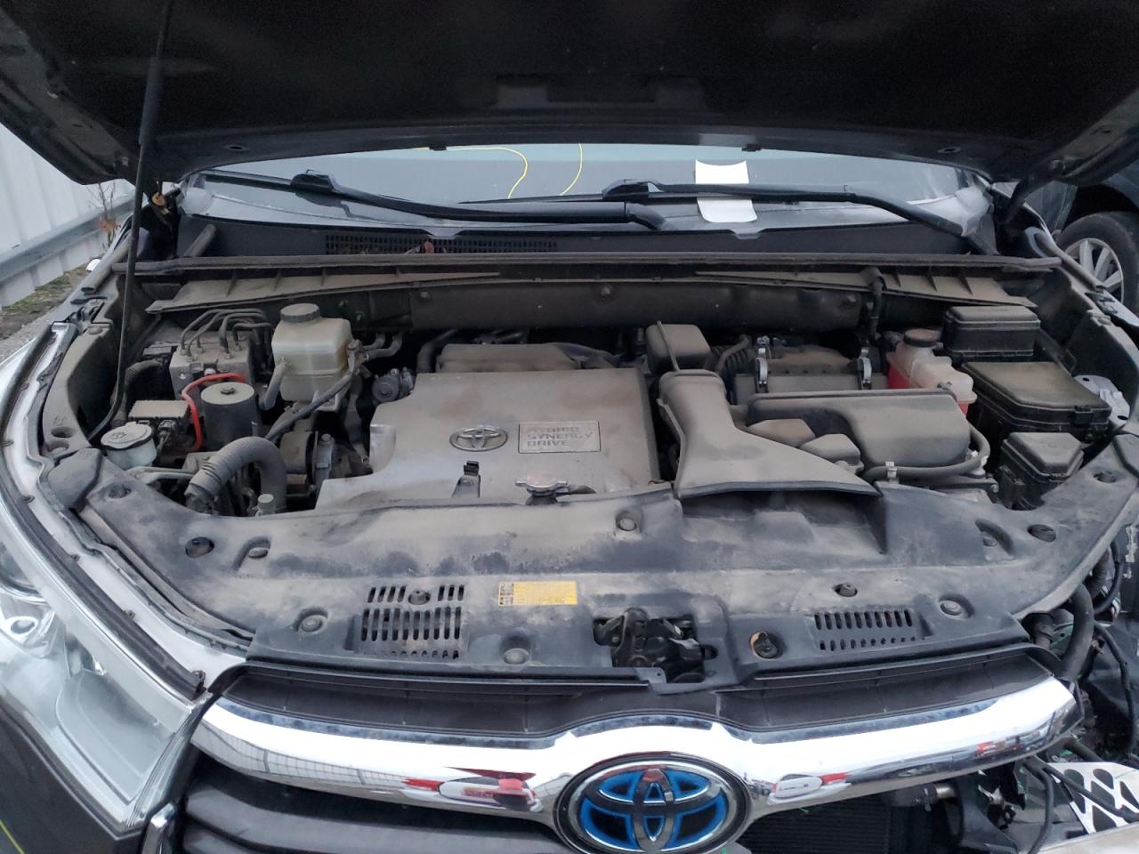 2016 Toyota Highlander VIN 5TDDCRFH9GS020541 Copart auction photo, front end damage thumbnail 12