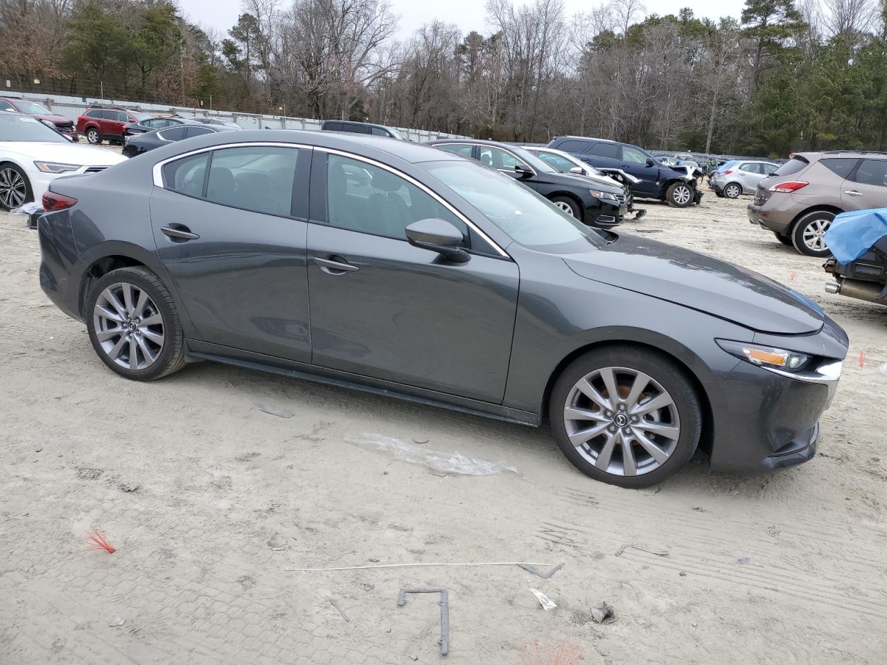 2023 Mazda 3 VIN 3MZBPABM8PM378534 Copart auction photo, mechanical / front end damage thumbnail 4