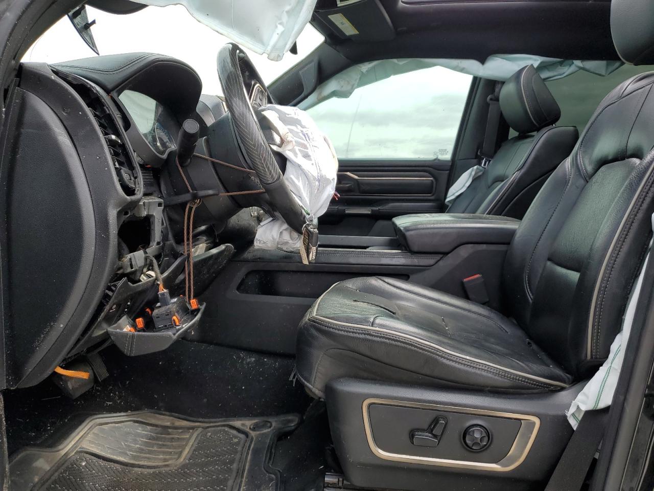 2019 RAM 1500 VIN 1C6SRFHT4KN503625 Copart auction photo, front end / side damage thumbnail 7