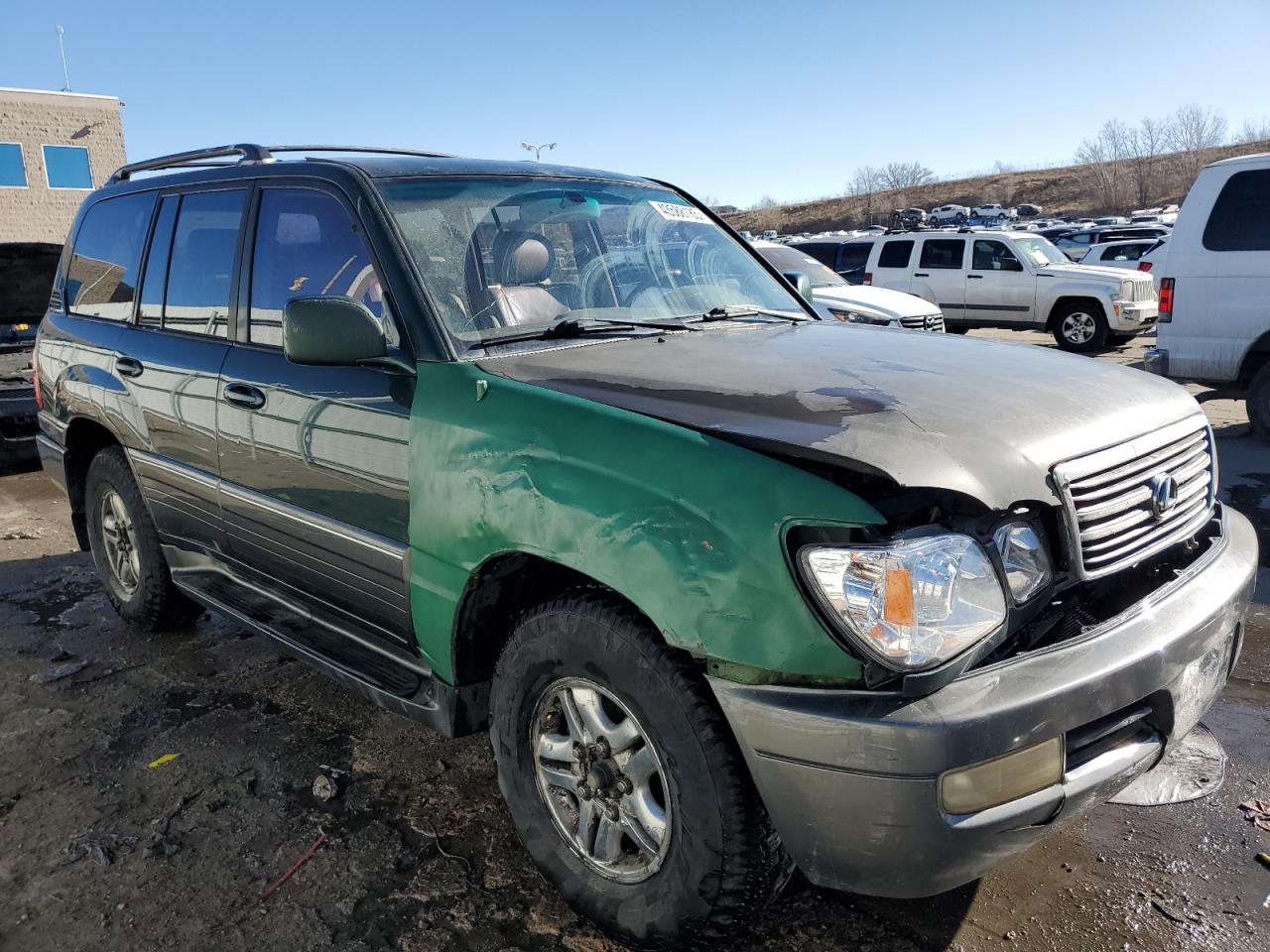 1999 Lexus LX VIN JT6HT00W0X0069481 Copart auction photo, front end / rear end damage thumbnail 4