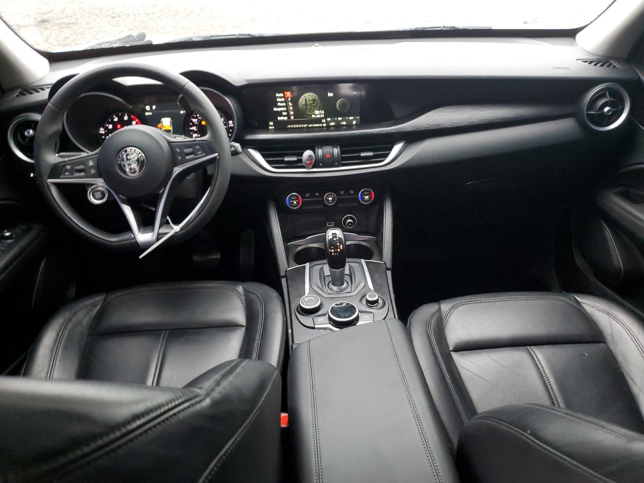 2018 Alfa Romeo Stelvio VIN ZASFAKAN3J7B75646 Copart auction photo, front end damage thumbnail 8