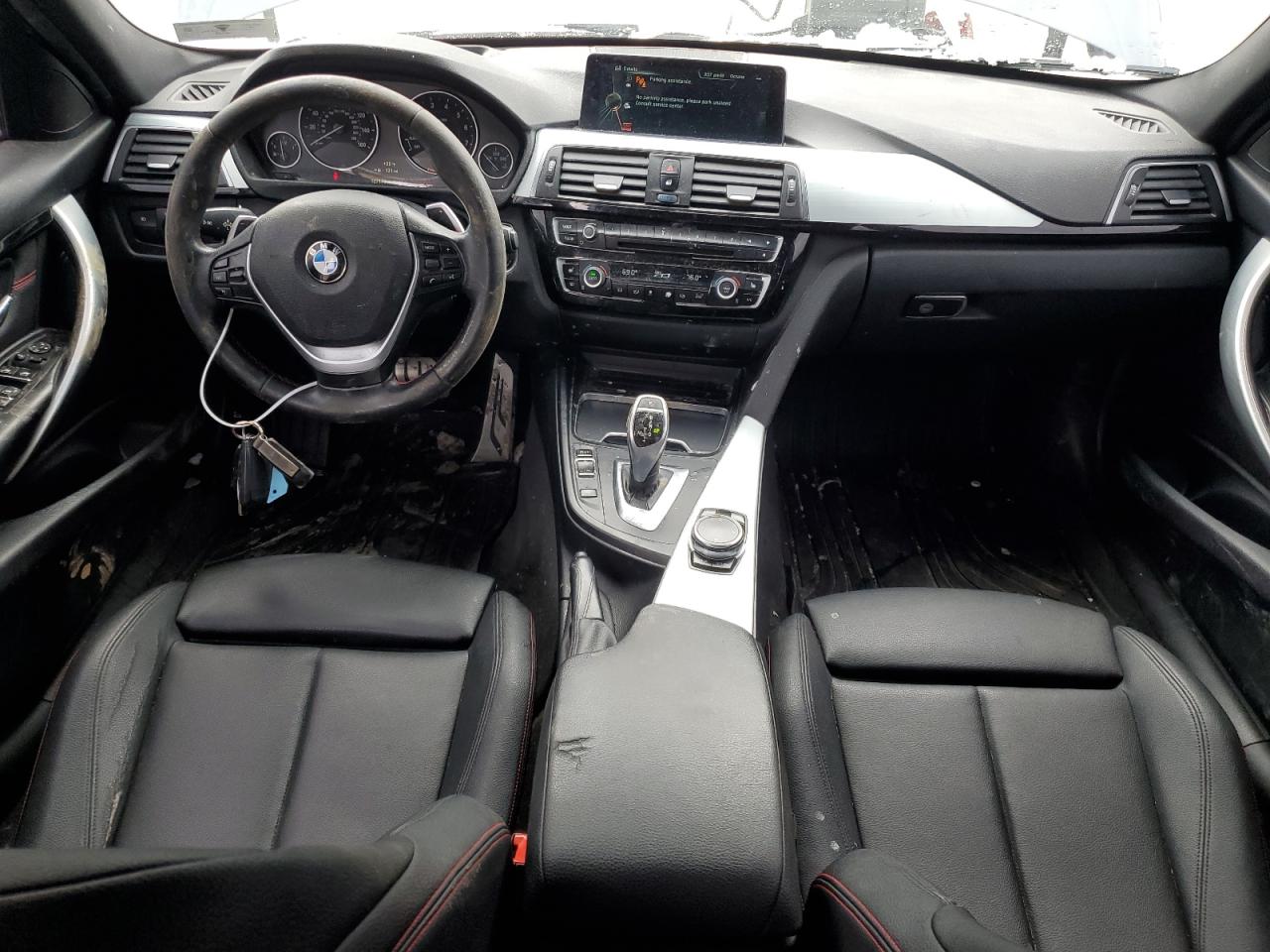 2016 BMW 3er VIN WBA8E3G58GNT74731 Copart auction photo, front end damage thumbnail 8
