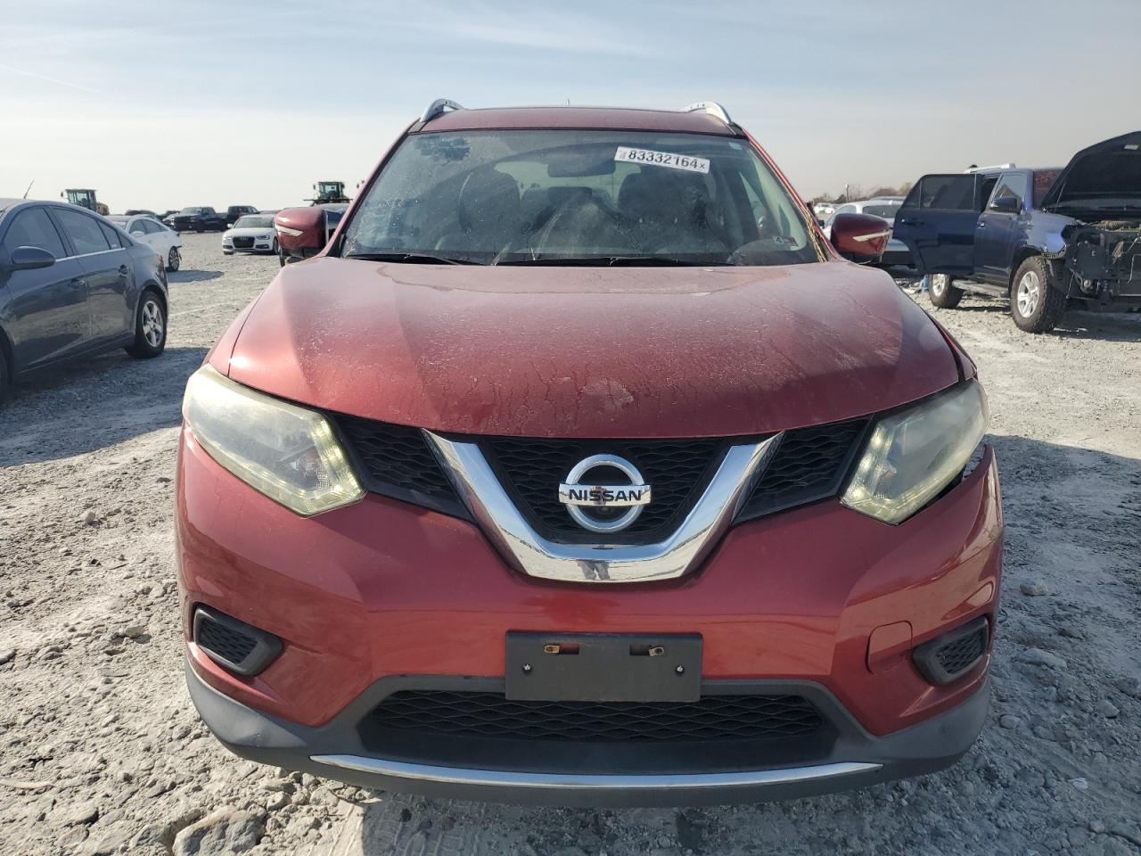 2015 Nissan Rogue VIN 5N1AT2MV6FC868939 Copart auction photo, frame damage / front end damage thumbnail 5