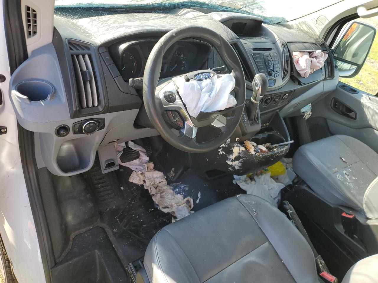 2018 Ford Transit VIN 1FTBW3XV8JKB33315 Copart auction photo, front end damage thumbnail 8