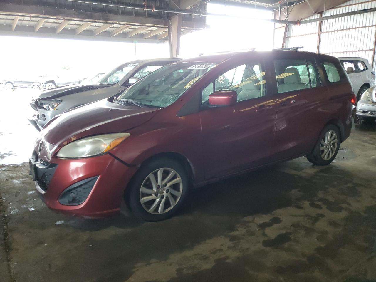 2012 Mazda 5 VIN JM1CW2BL2C0132101
