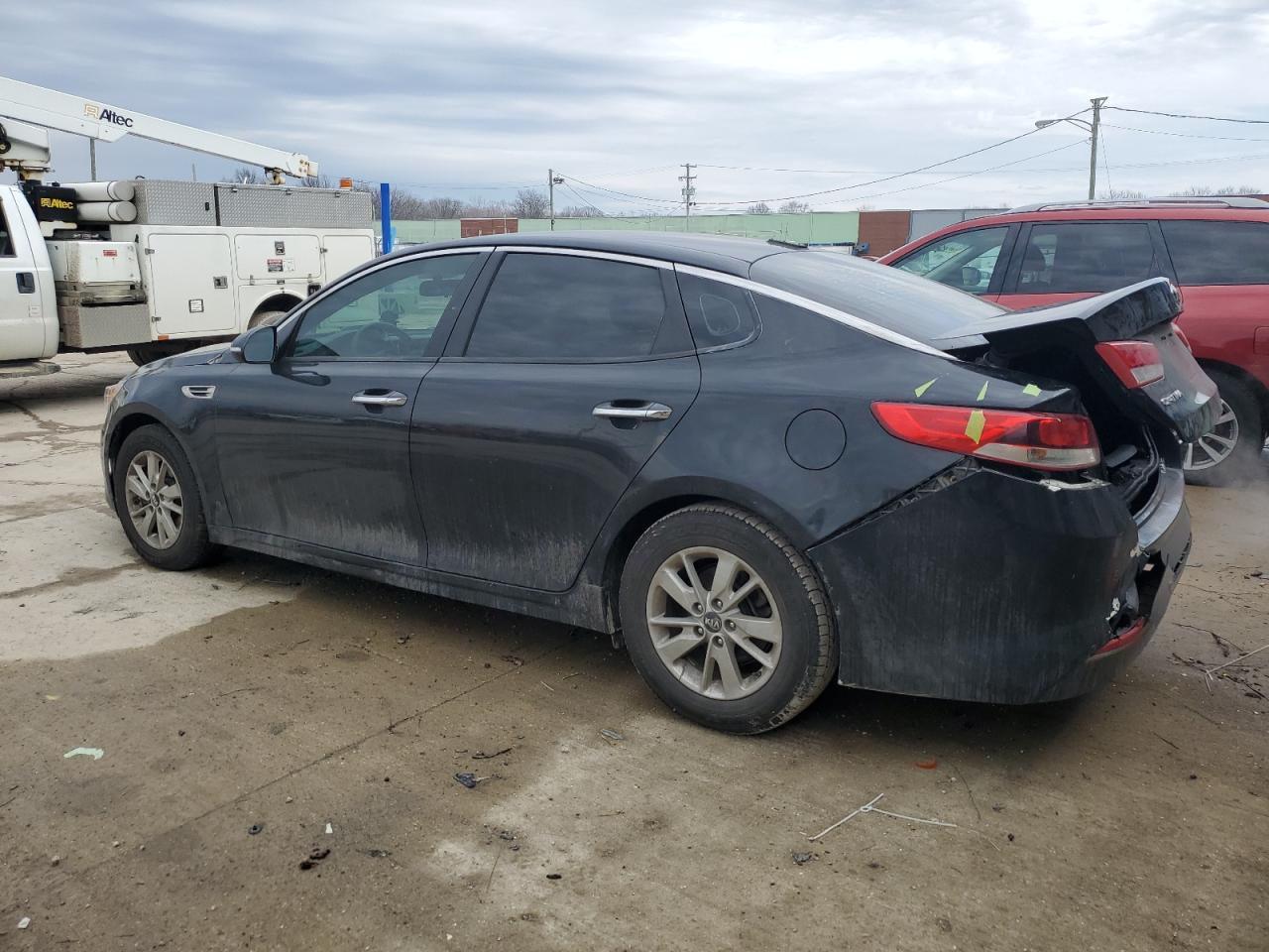 2016 KIA Optima VIN KNAGT4L36G5104277 Copart auction photo, rear end damage thumbnail 2
