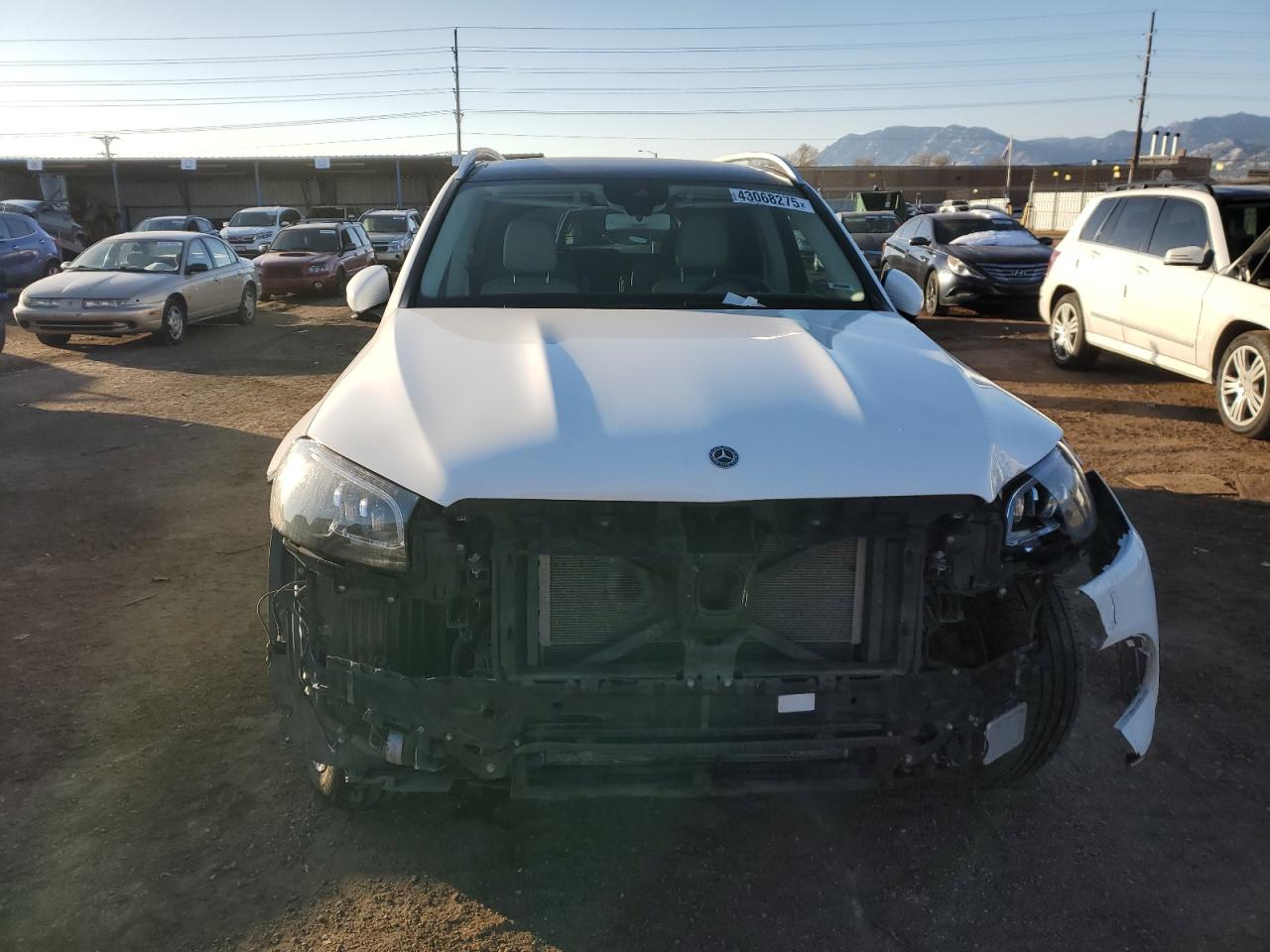 2020 Mercedes-Benz GLS-klasse VIN 4JGFF5KE7LA229817 Copart auction photo, front end damage thumbnail 5