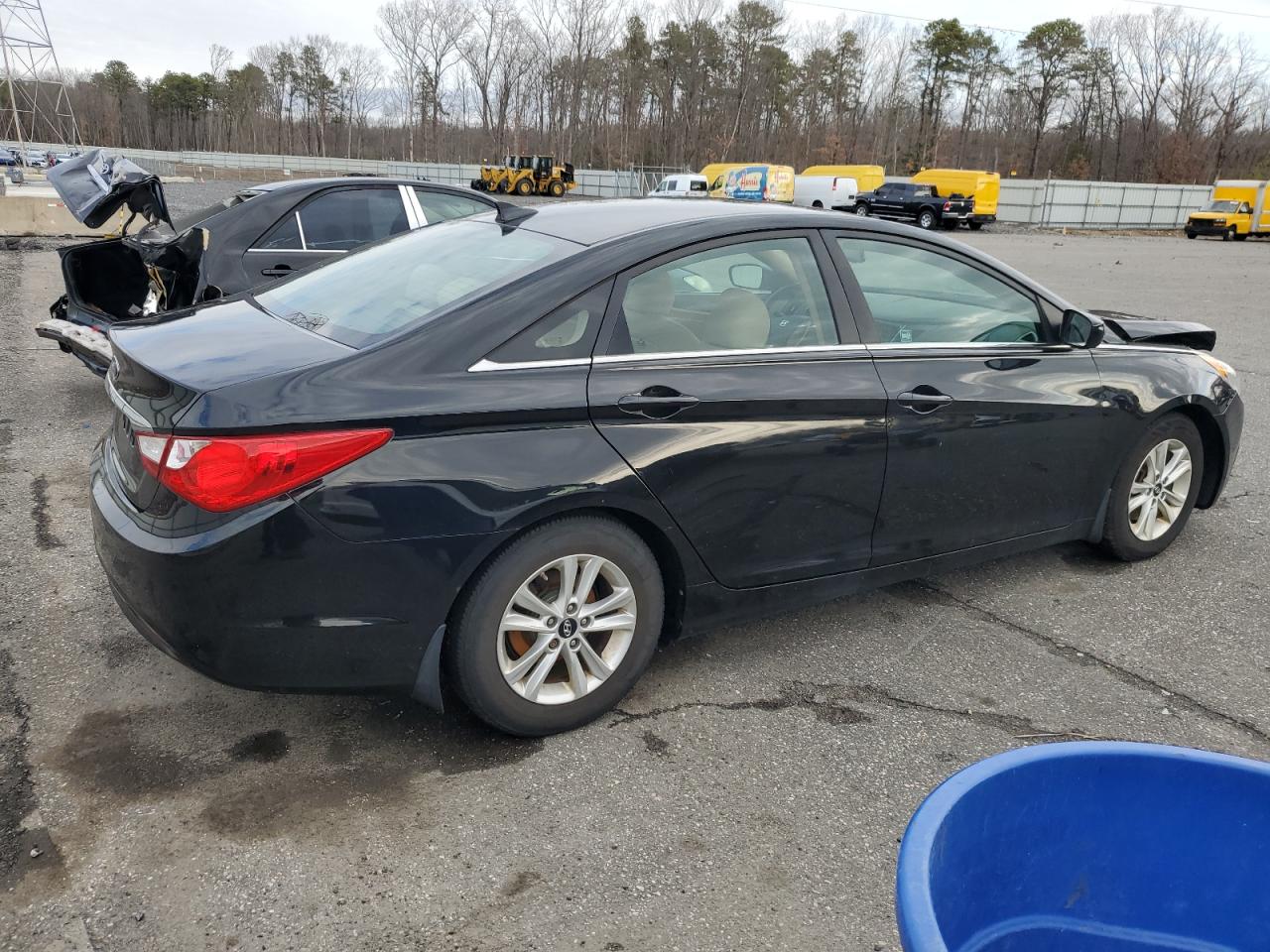 2013 Hyundai Sonata VIN 5NPEB4AC0DH793020 Copart auction photo, front end damage thumbnail 3