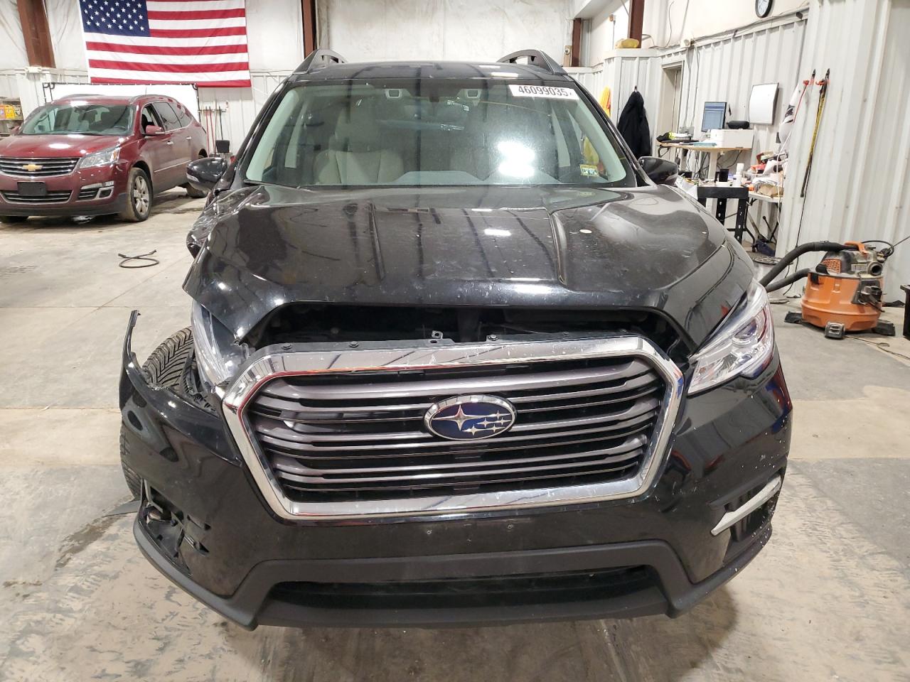 2020 Subaru Ascent VIN 4S4WMAJD3L3419965 Copart auction photo, front end / side damage thumbnail 5