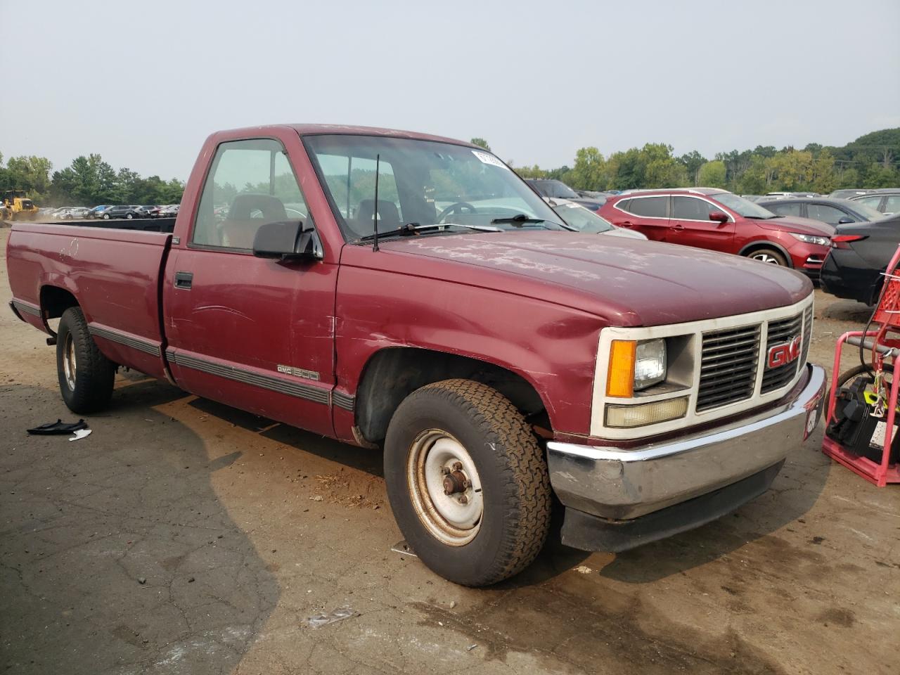 1993 GMC Sierra VIN 1GTDC14Z2PE526361 Copart auction photo, rear end / minor dent/scratches damage thumbnail 4