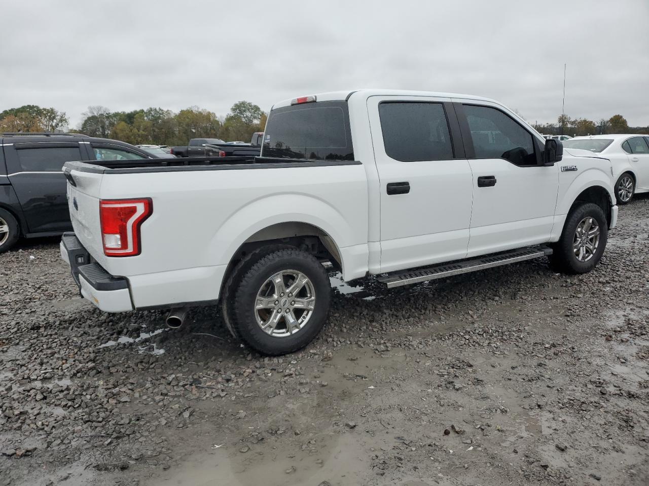 2017 Ford F-150 VIN 1FTEW1CF1HFA70707 Copart auction photo, rear end damage thumbnail 3