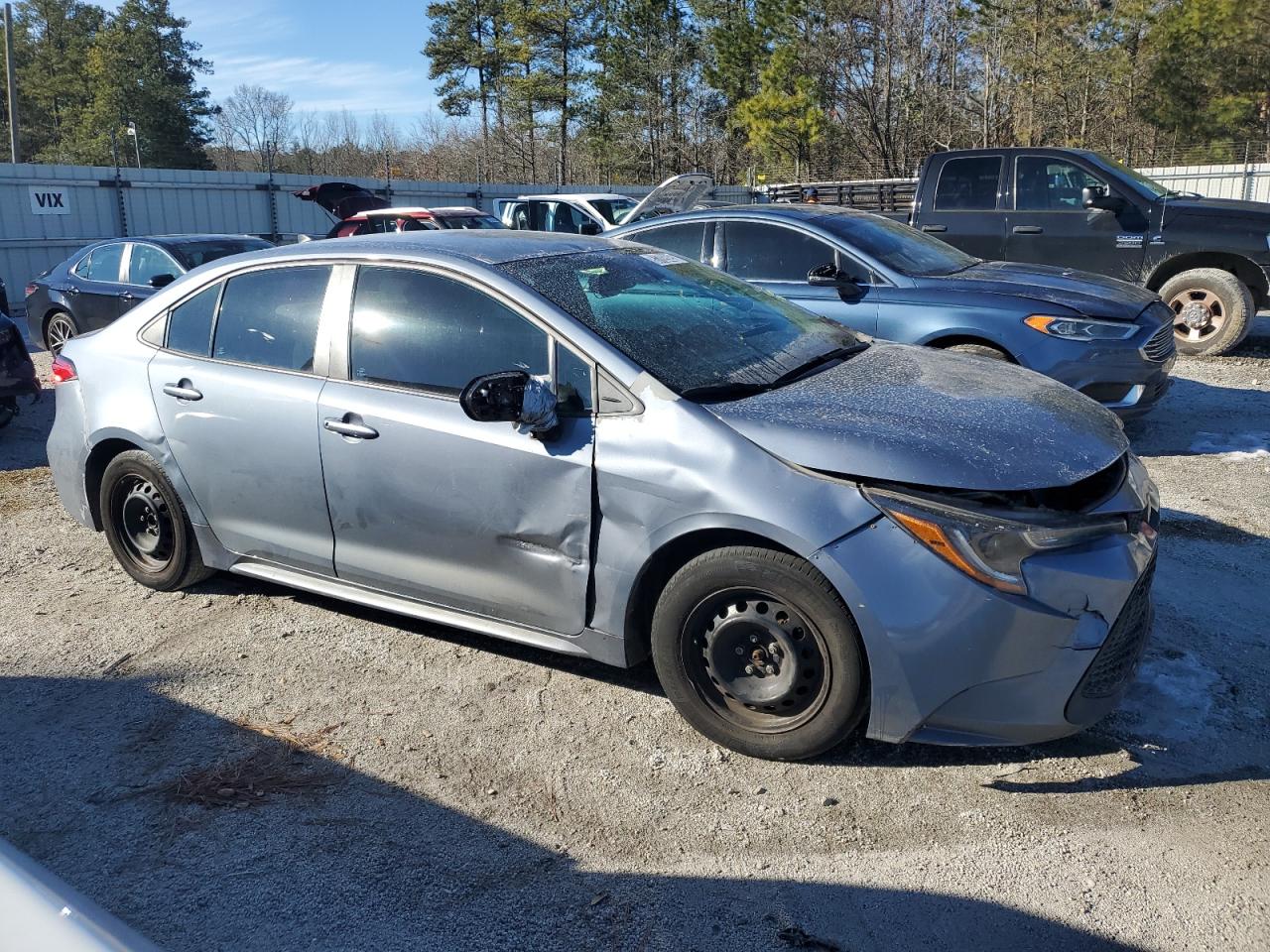 2022 Toyota Corolla VIN 5YFDPMAE3NP281061 Copart auction photo, all over damage thumbnail 4
