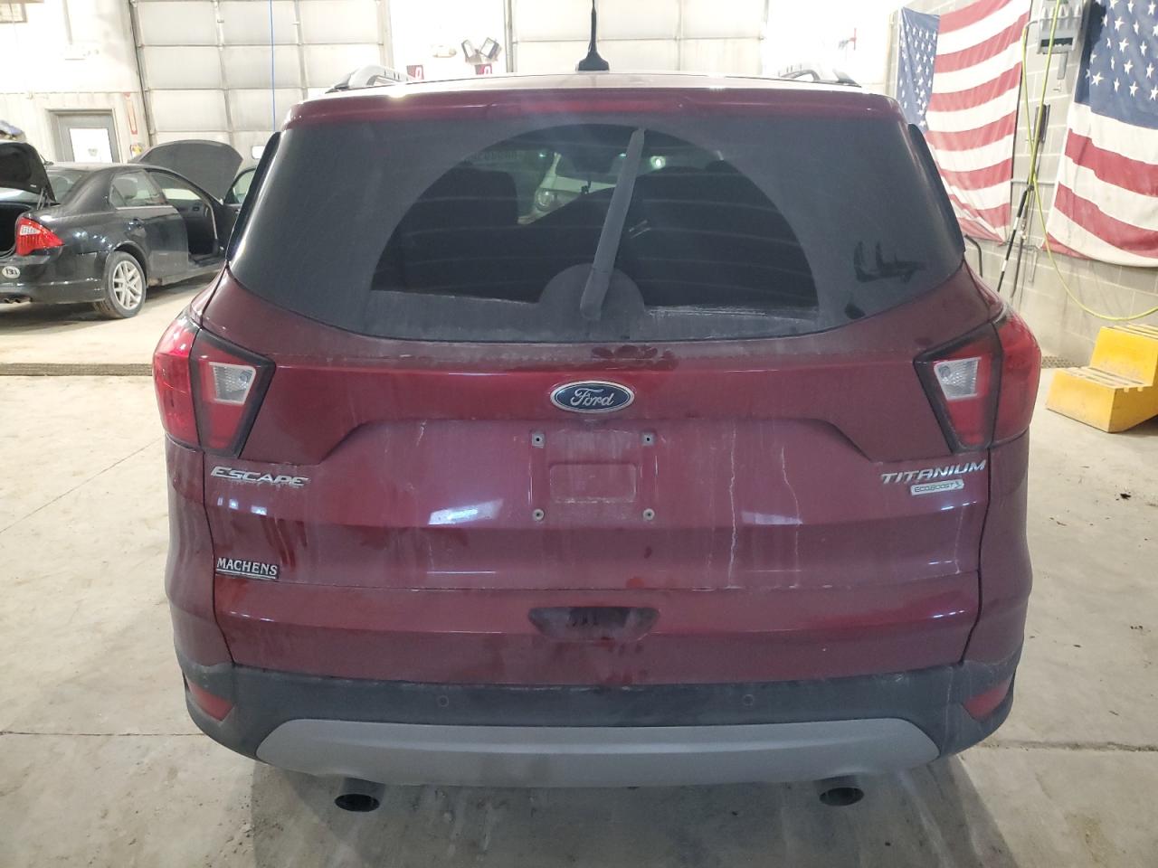 2019 Ford Escape VIN 1FMCU0J94KUA26851 Copart auction photo, front end / minor dent/scratches damage thumbnail 6