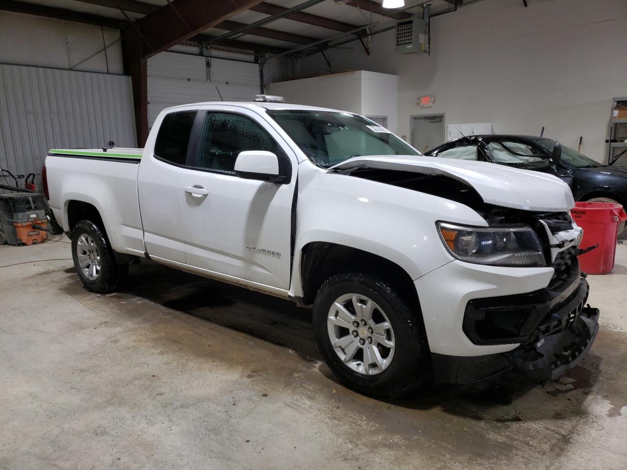 2021 Chevrolet Colorado VIN 1GCHSCEA2M1242367 Copart auction photo, front end damage thumbnail 4