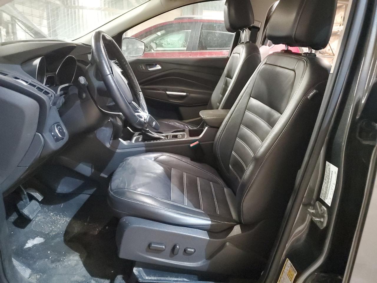 2017 Ford Escape VIN 1FMCU0J99HUB31376 Copart auction photo, rear end / undercarriage damage thumbnail 7