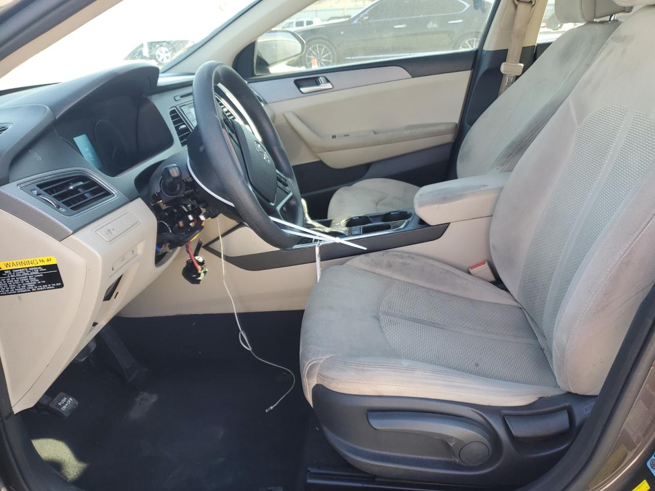 2015 Hyundai Sonata VIN 5NPE24AF0FH208434 Copart auction photo, front end / minor dent/scratches damage thumbnail 7