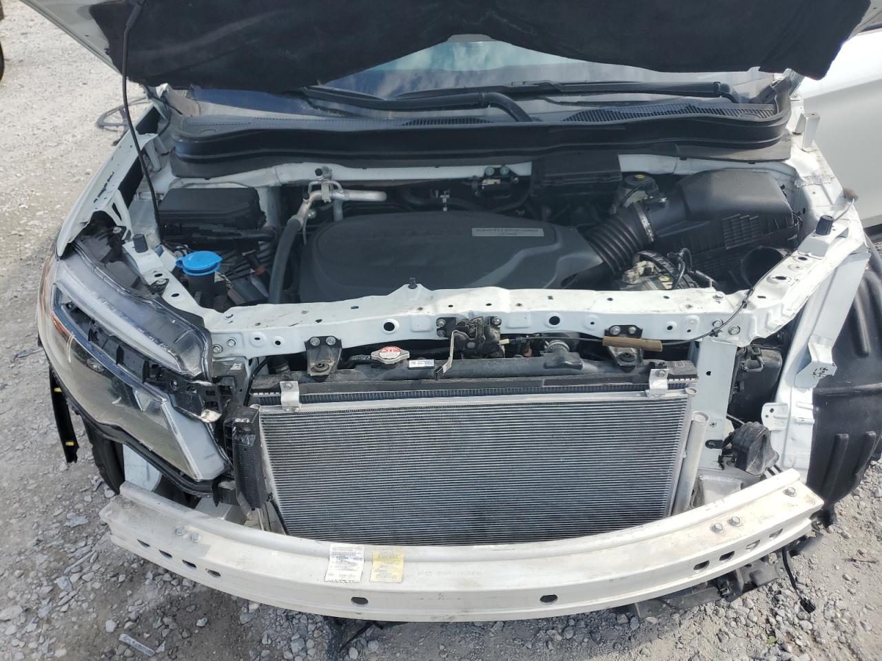 2020 Honda Pilot VIN 5FNYF6H17LB019488 Copart auction photo, front end damage thumbnail 12