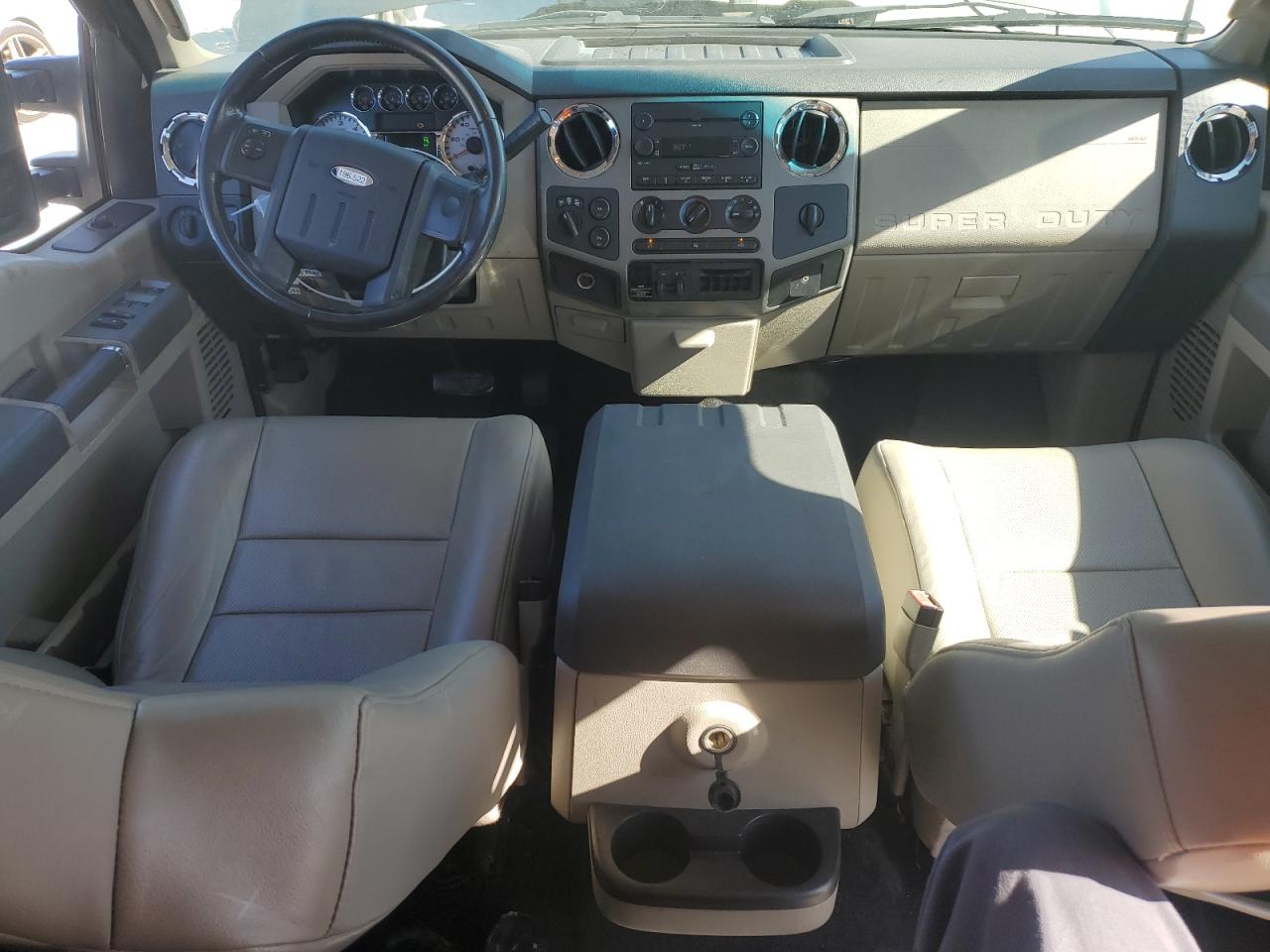 2008 Ford F250 VIN 1FTSW21538EC91573 Copart auction photo, rear end damage thumbnail 8