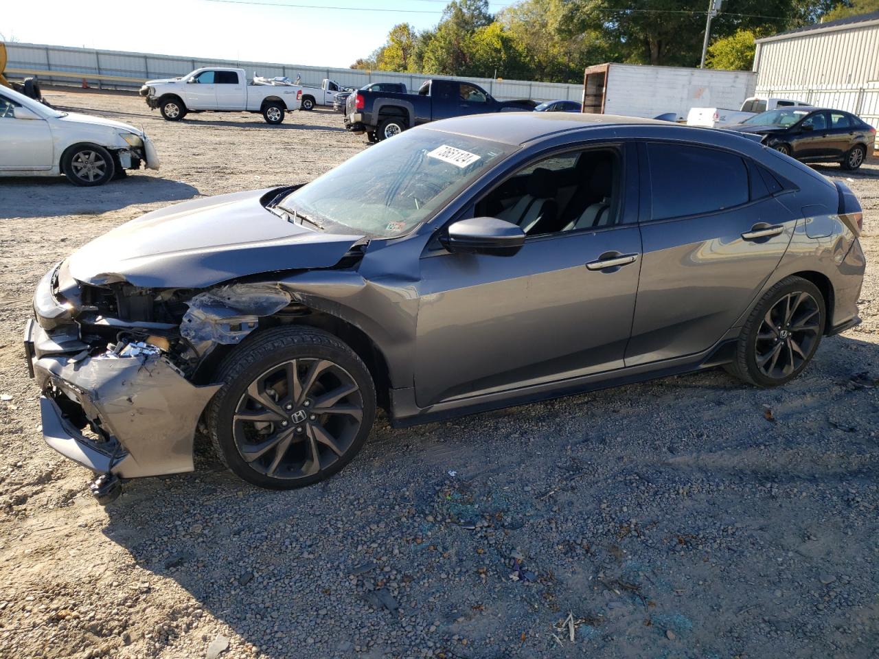 2018 Honda Civic VIN SHHFK7H40JU216758