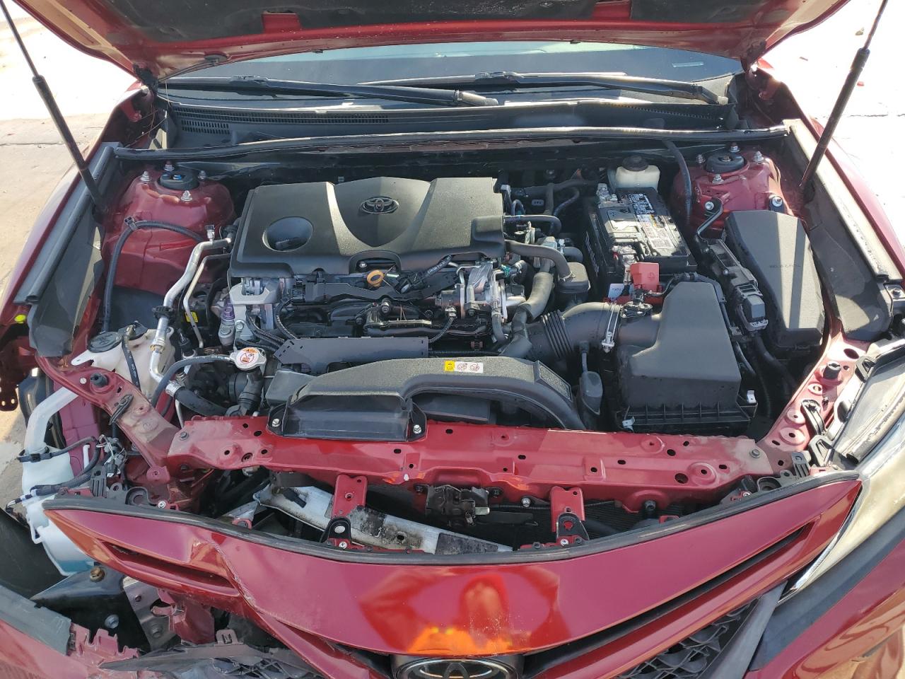 2018 Toyota Camry VIN 4T1B11HK1JU649698 Copart auction photo, front end damage thumbnail 11