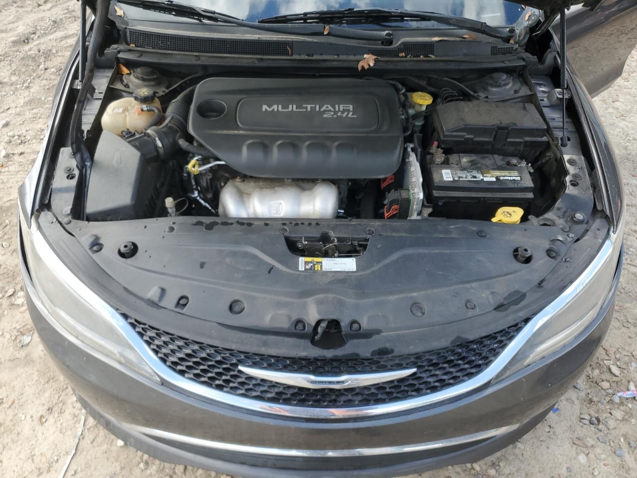 2015 Chrysler 200 VIN 1C3CCCAB9FN631593 Copart auction photo, side damage thumbnail 11
