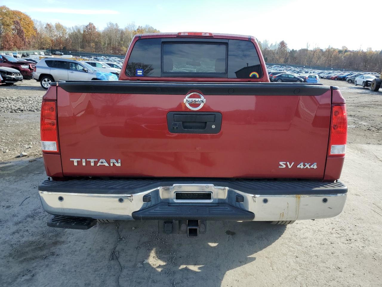 2015 Nissan Titan VIN 1N6AA0EC9FN505189 Copart auction photo, front end / minor dent/scratches damage thumbnail 6