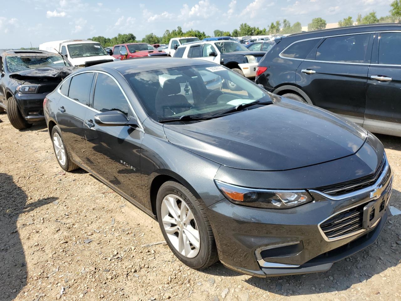 2016 Chevrolet Malibu VIN 1G1ZE5ST0GF272285 Copart auction photo, side damage thumbnail 4