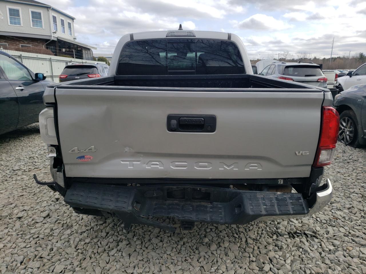 2021 Toyota Tacoma VIN 3TMCZ5AN9MM374264 Copart auction photo, rear end / minor dent/scratches damage thumbnail 6