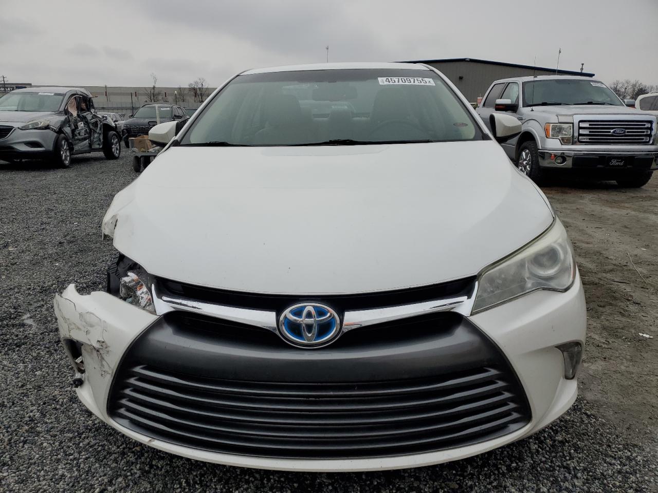 2017 Toyota Camry VIN 4T1BD1FK6HU201493 Copart auction photo, front end damage thumbnail 5