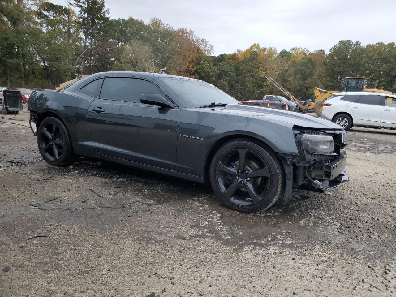 2014 Chevrolet Camaro VIN 2G1FC1E37E9120930 Copart auction photo, rear end / front end damage thumbnail 4