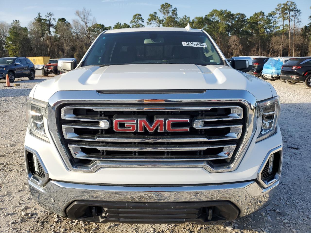 2021 GMC Sierra VIN 3GTP8DED7MG200689 Copart auction photo, vandalism / missing/altered vin damage thumbnail 5
