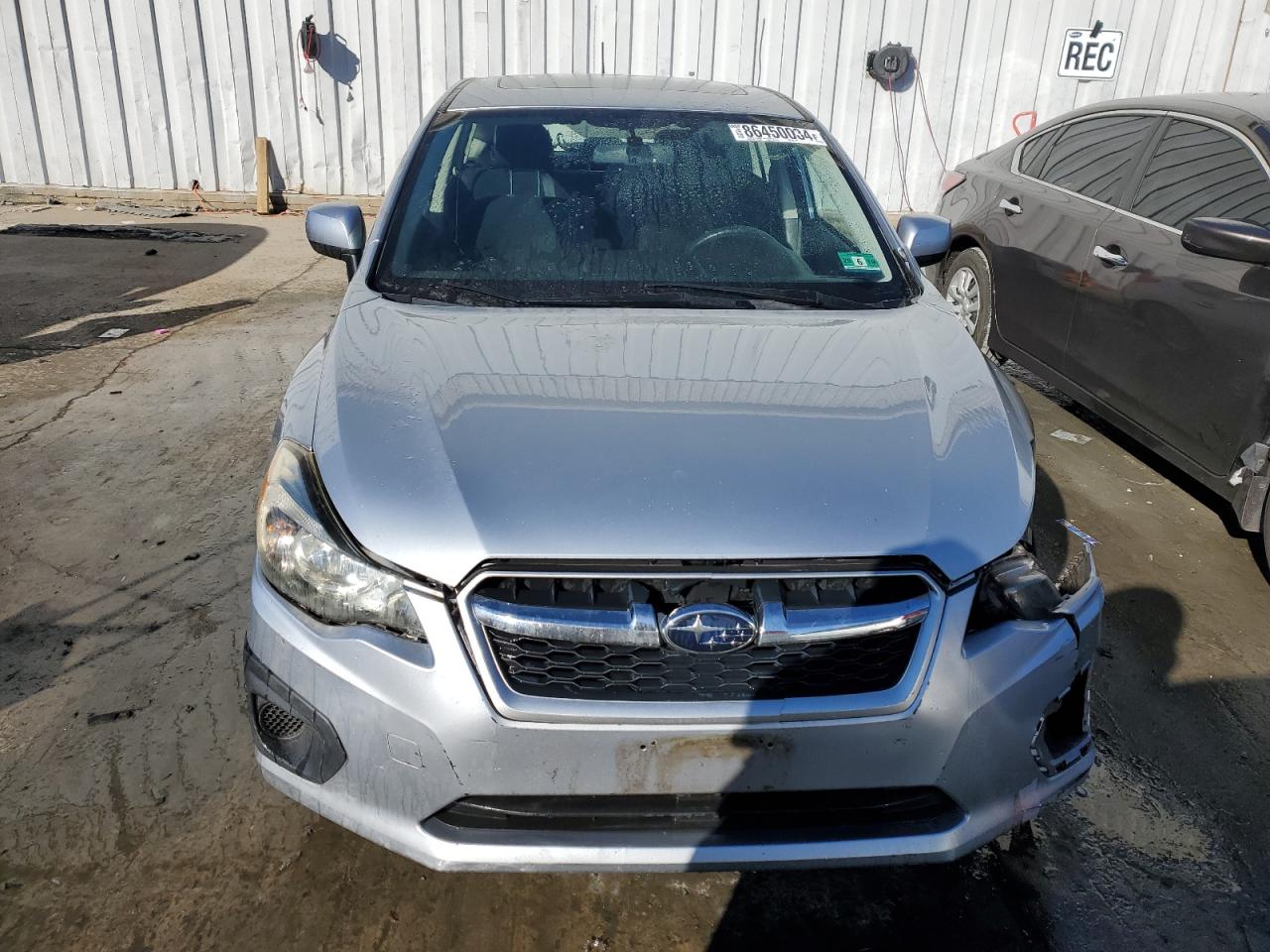 2012 Subaru Impreza VIN JF1GPAD66CH222021 Copart auction photo, side / front end damage thumbnail 5