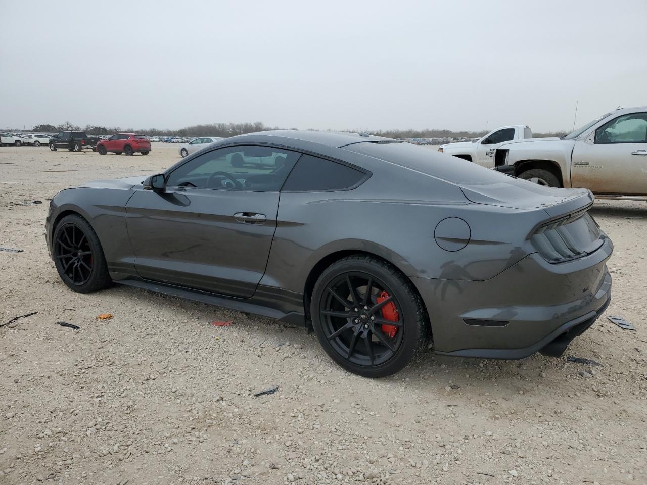 2020 Ford Mustang VIN 1FA6P8TH8L5132278 Copart auction photo, front end damage thumbnail 2