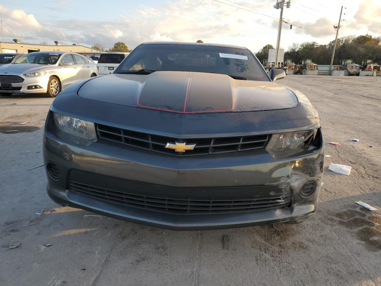 2014 Chevrolet Camaro VIN 2G1FA1E34E9228752 Copart auction photo, all over damage thumbnail 5
