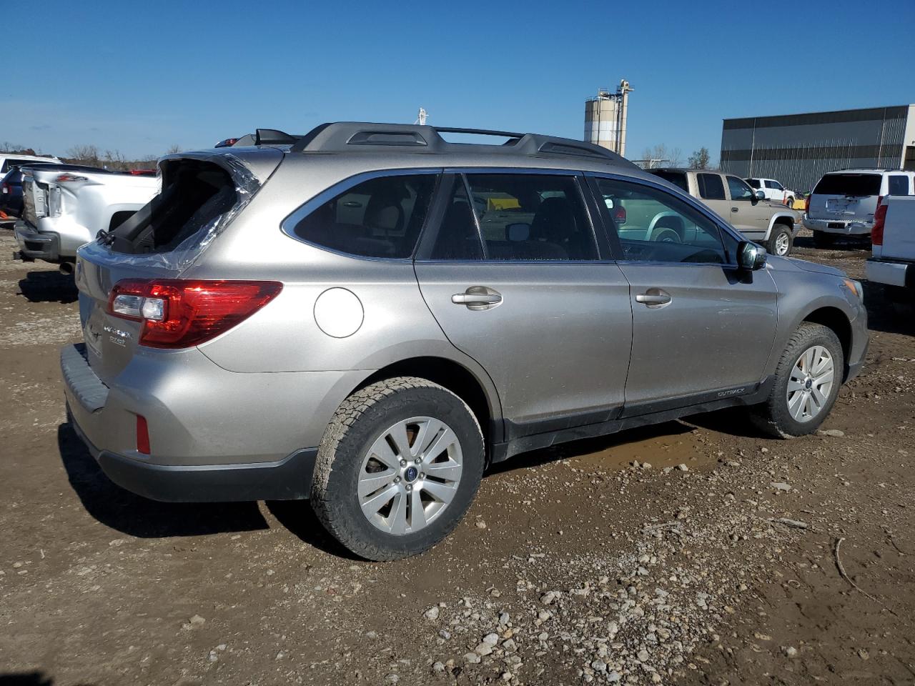 2016 Subaru Outback VIN 4S4BSAFC2G3283614 Copart auction photo, side damage thumbnail 3