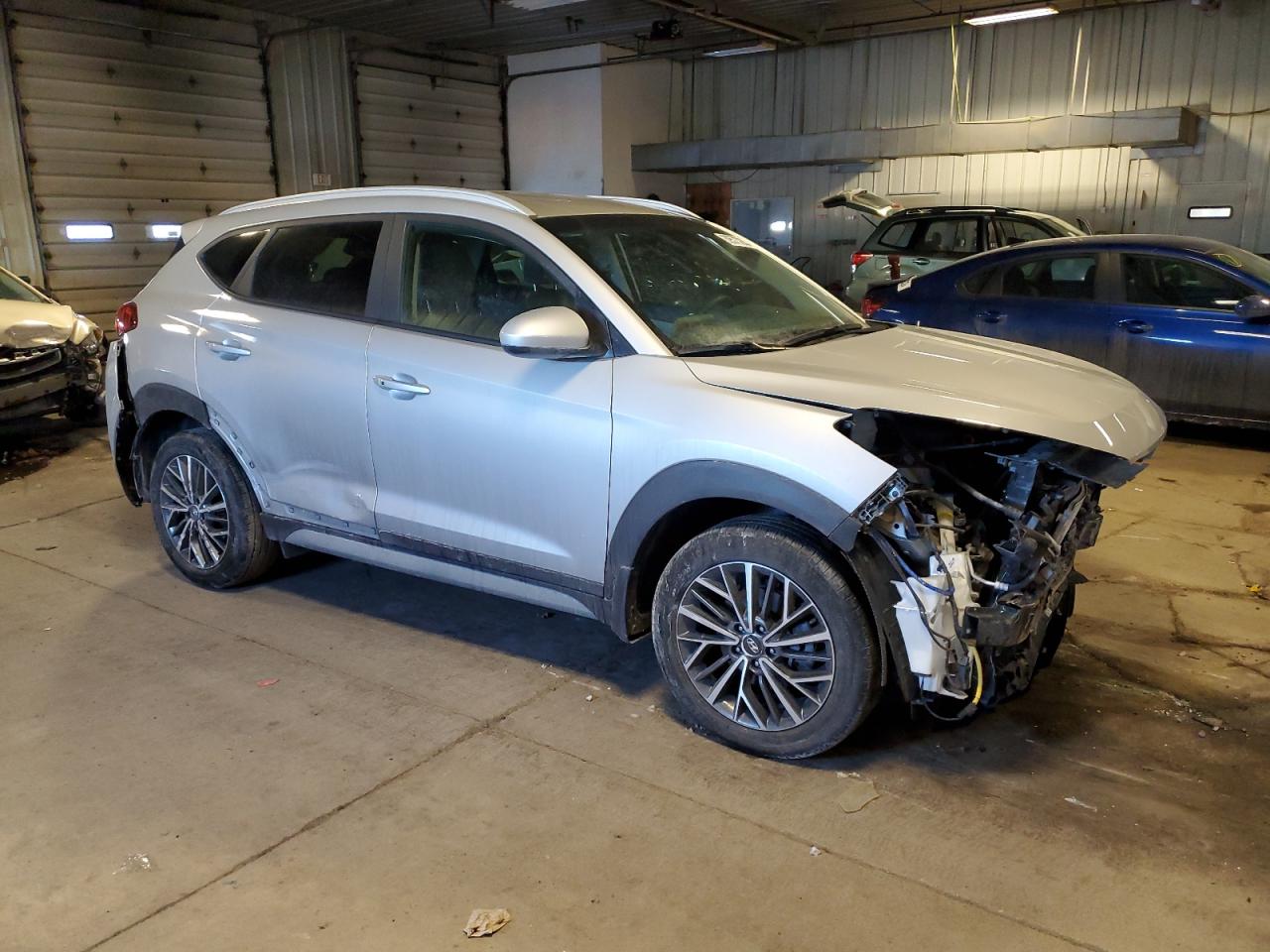 2020 Hyundai Tucson VIN KM8J3CAL1LU140847 Copart auction photo, all over damage thumbnail 4