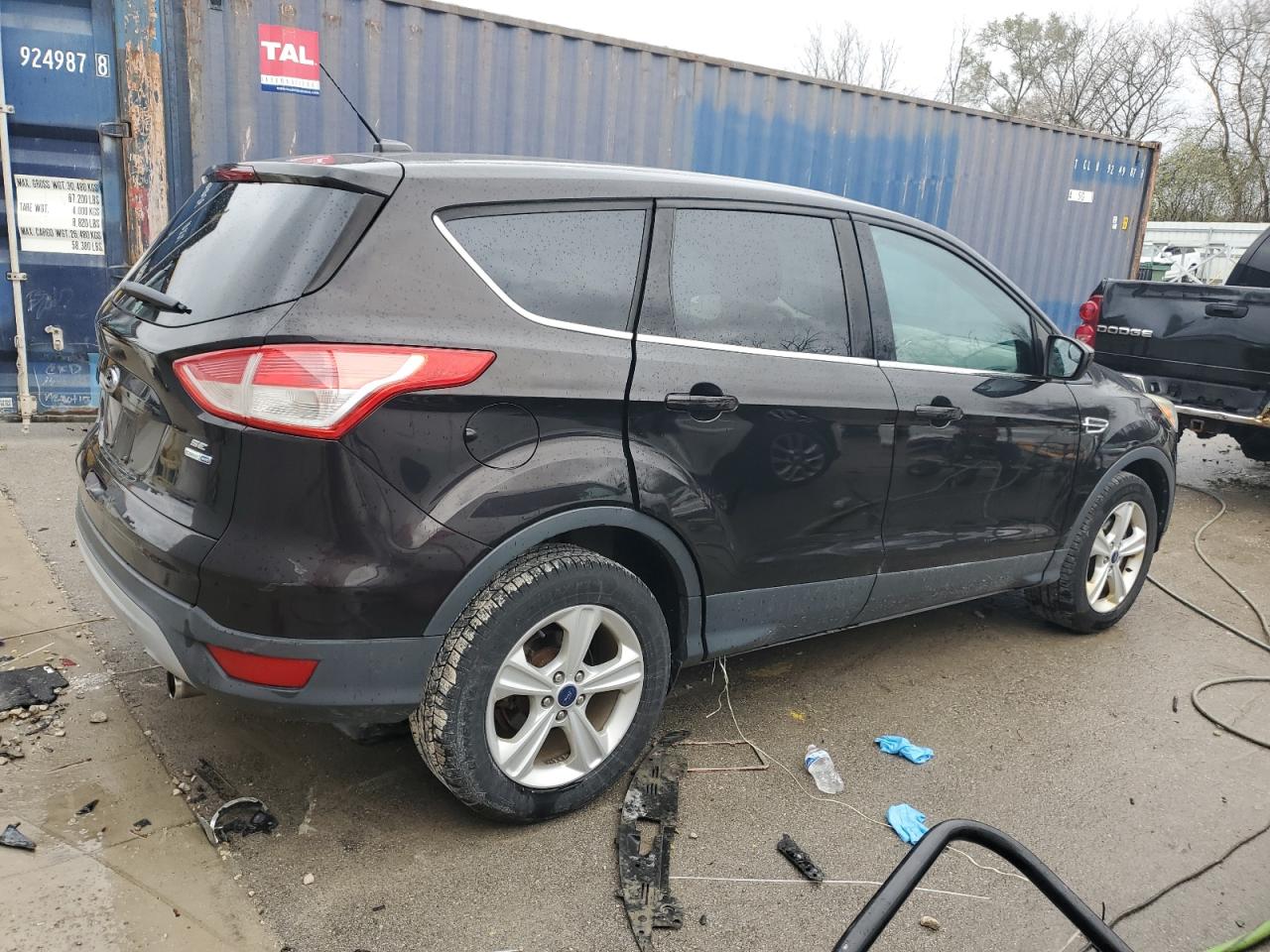 2013 Ford Escape VIN 1FMCU9GX6DUC53083 Copart auction photo, front end damage thumbnail 3